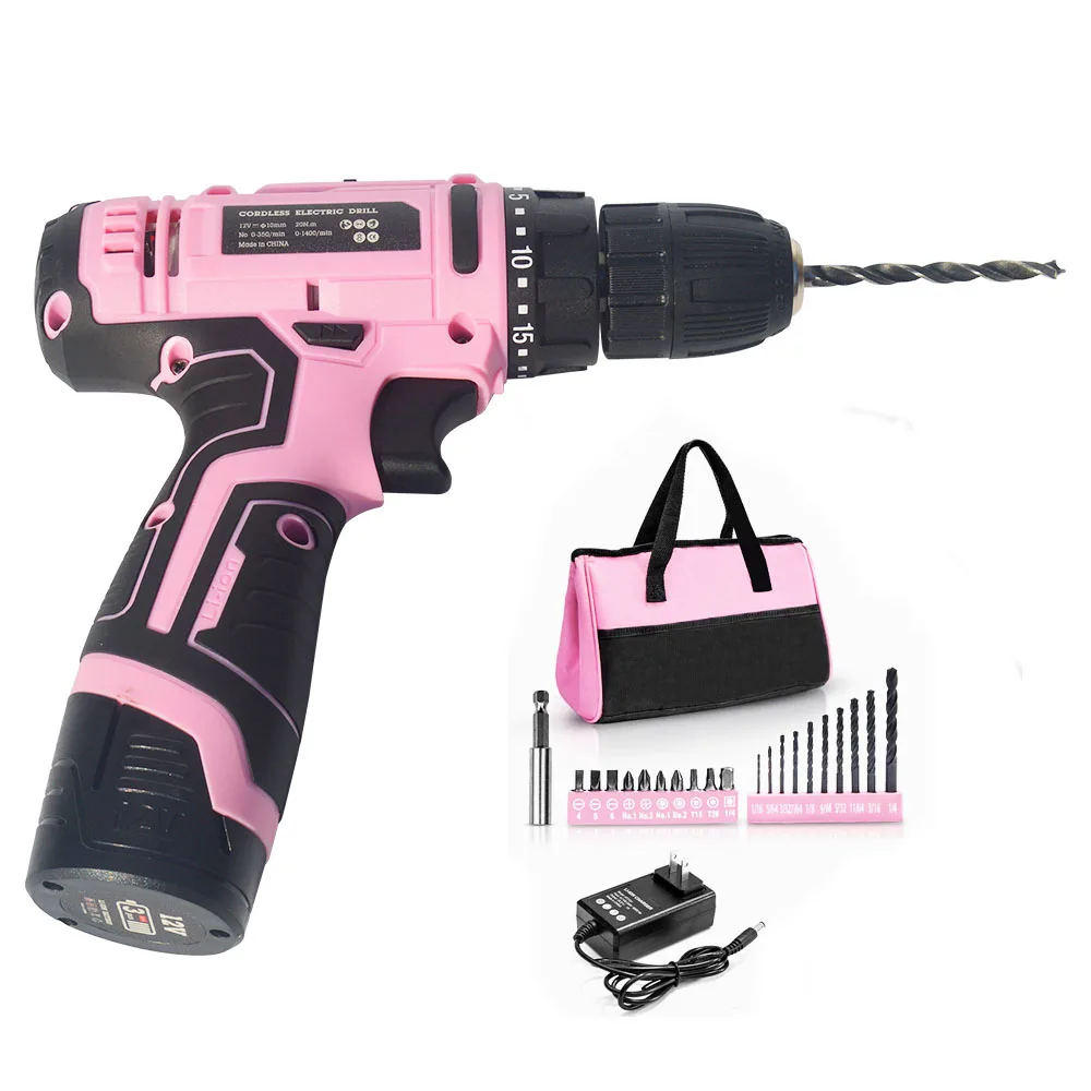 Professional Electric Drill Rig Electric Impact Wrench Cordless Power Tool Set 21v Power Tools mini craft hobby drill straight