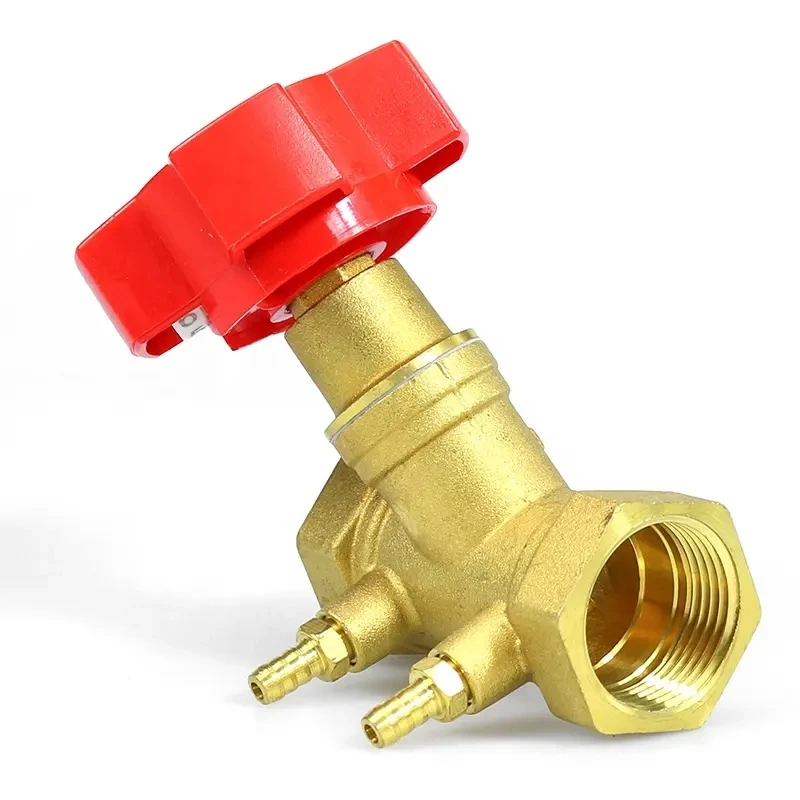 OEM Factory DN20-DN50 Female Threaded Forged Brass Balancing Valve Pressure Reducing Valves