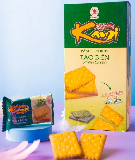 High Quality cracker high quality KAMI brand New Arrival Best Selling Original Seaweed from HaiHa confectionery since 1960