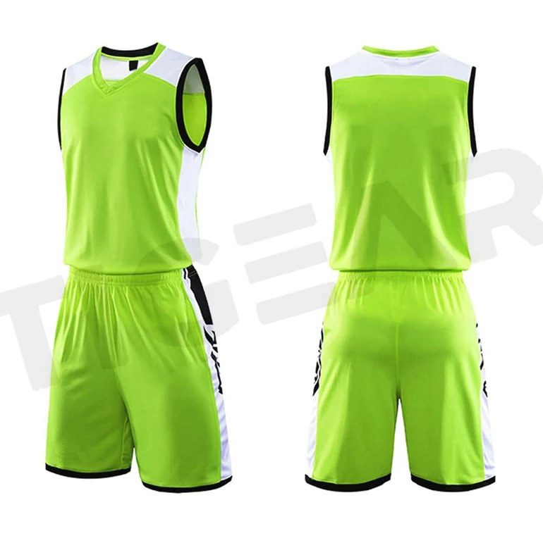 Custom Sublimation Basketball Jersey Low MOQ Team Uniform Set Kid Suit Basketball Wear Shirts And Shorts Basketball Uniforms