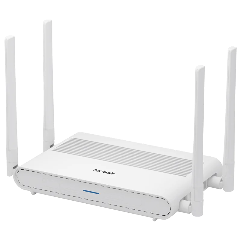 TODAAIR 1800Mbps Wi-Fi6 Smart Mesh Router Dual Band Gigabit Router Wireless High Speed Router IEEE802.11AX