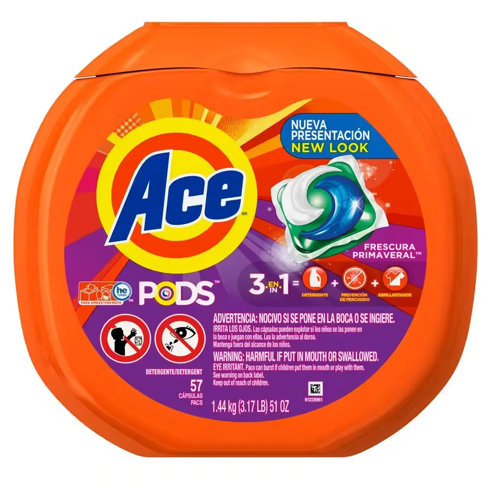 Wholesale Price Supplier Ace PODS Liquid Detergent Pacs (90 ct.)