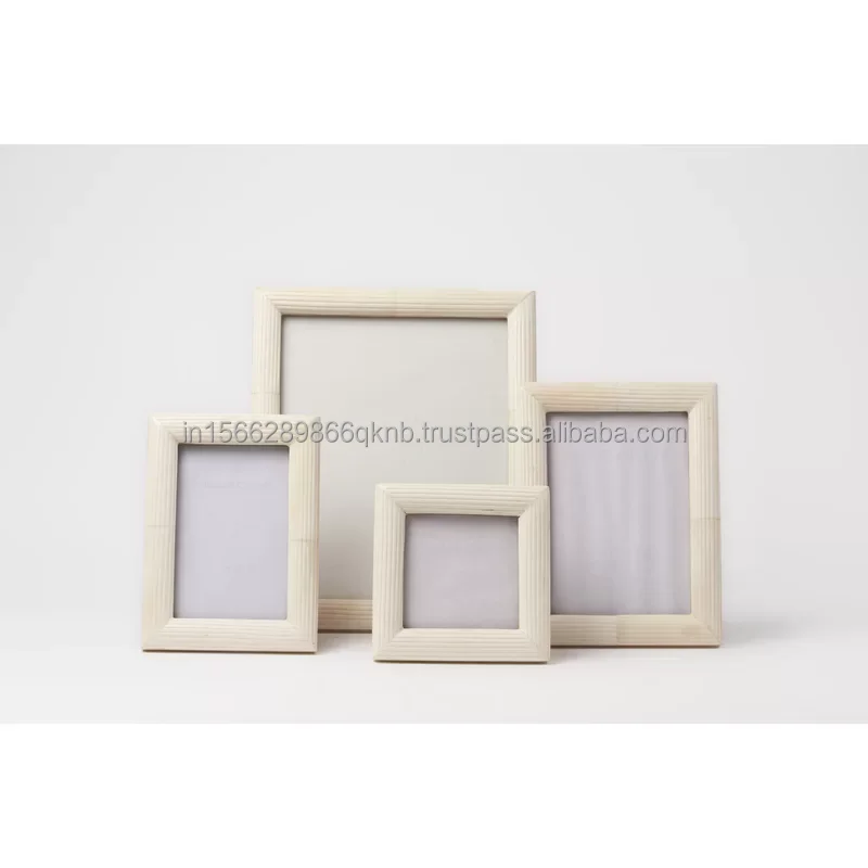 Bone Photo Frame Handmade Bone Inlay Bedroom Wall Table Memorial Picture Frame Photo Holder High Quality with Premium Quality