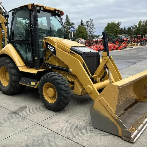 Caterpillar 420F backhoe excavator loader for sale,original used caterpillar 420F CAT 420F in good condition
