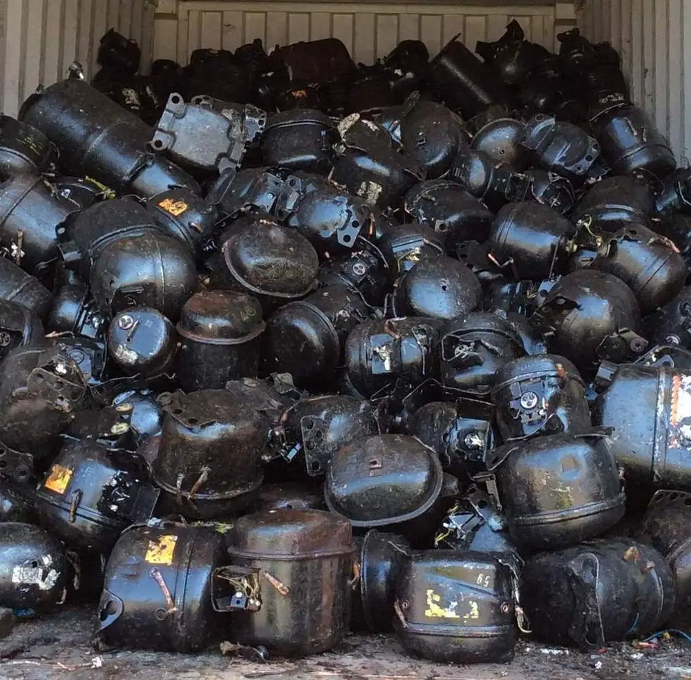 Scrap Fridge Compressor Ac And Fridge Scrap Recycling Used Fridge Compressor Scrap For Sale at Low price