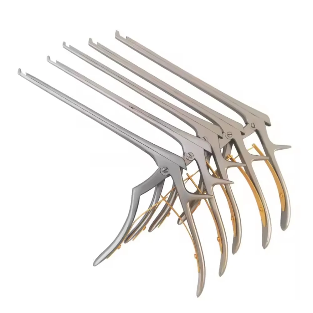 German Stainless Steel Kerrison Rongeurs Kit Cervical Orthopedic Instruments Set of 5 Pcs 1 MM 2 MM 3MM 4MM 5MM