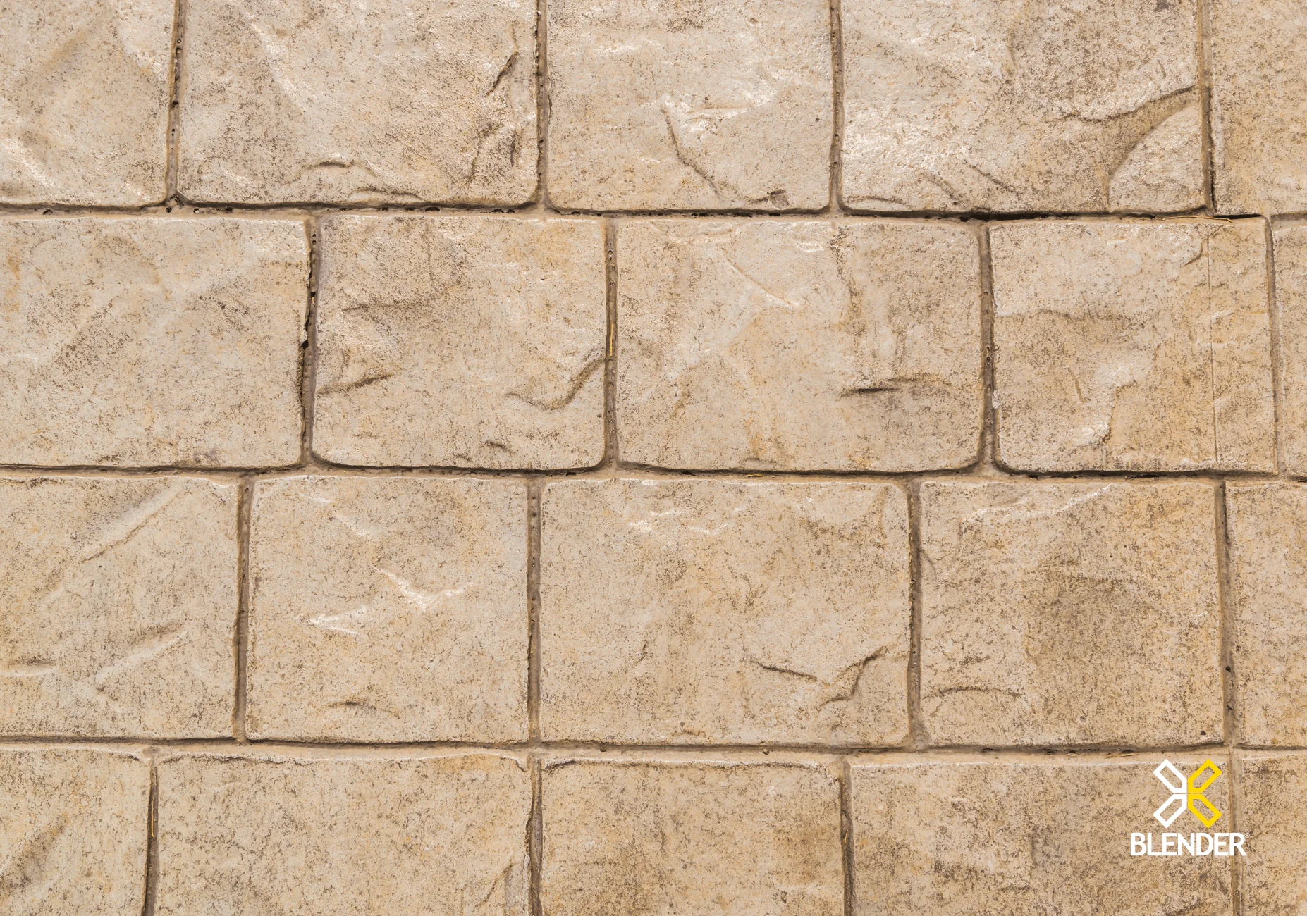 Molds for stamped concrete