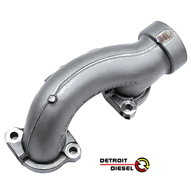 Дизельный двигатель запасные части серии 60 14L 12.7L выпускной коллектор Detroit Переднее Крепление DDE 23511221