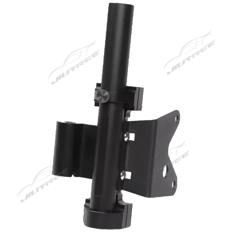 JIUTREE Flag Pole Holder Compatible with F150(2017-2024).Aluminum alloy, no-drill truck bed rail mount. Easy install,secure fit