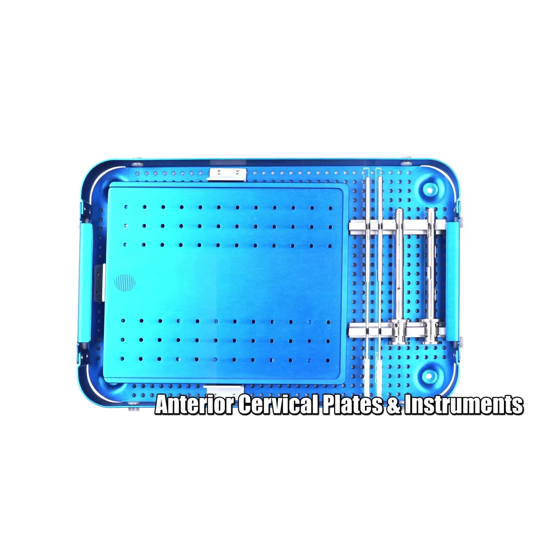 Manufacture Bone Spine Surgery Orthopedic Surgical Spinal System Instruments Anterior Cervical Plate Instrument Set
