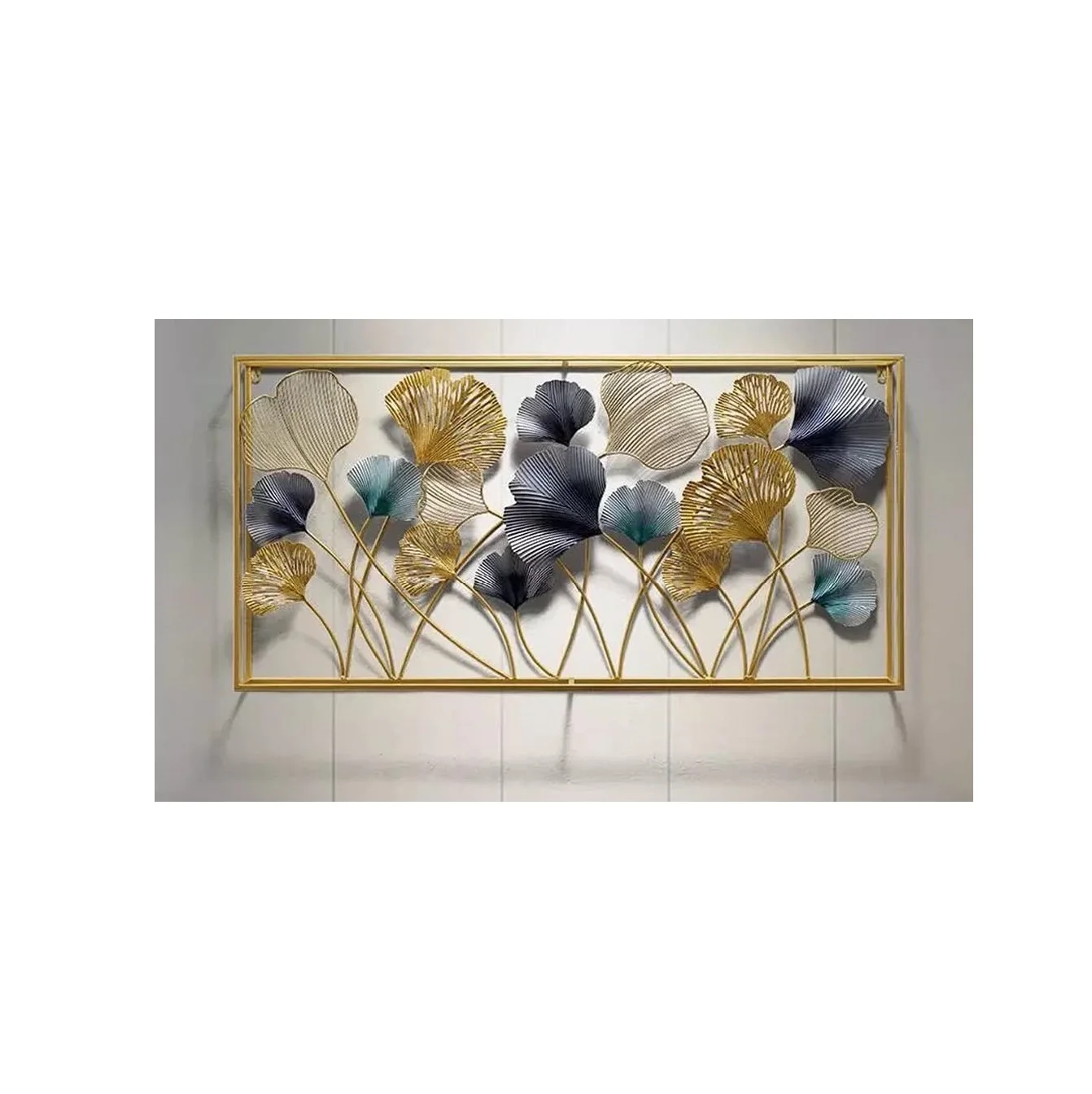 Modern Design Iron Wall Art for Bedroom High on Demand Smart Hanging Wall Decor from Indian Supplier