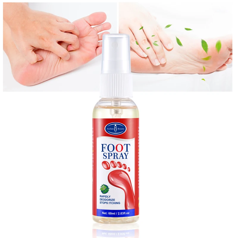 Aichun Beauty Foot Skin Care Herbal Foot Spray for Anti Fungal Anti Itching Anti Bacteria Shoe and Socks