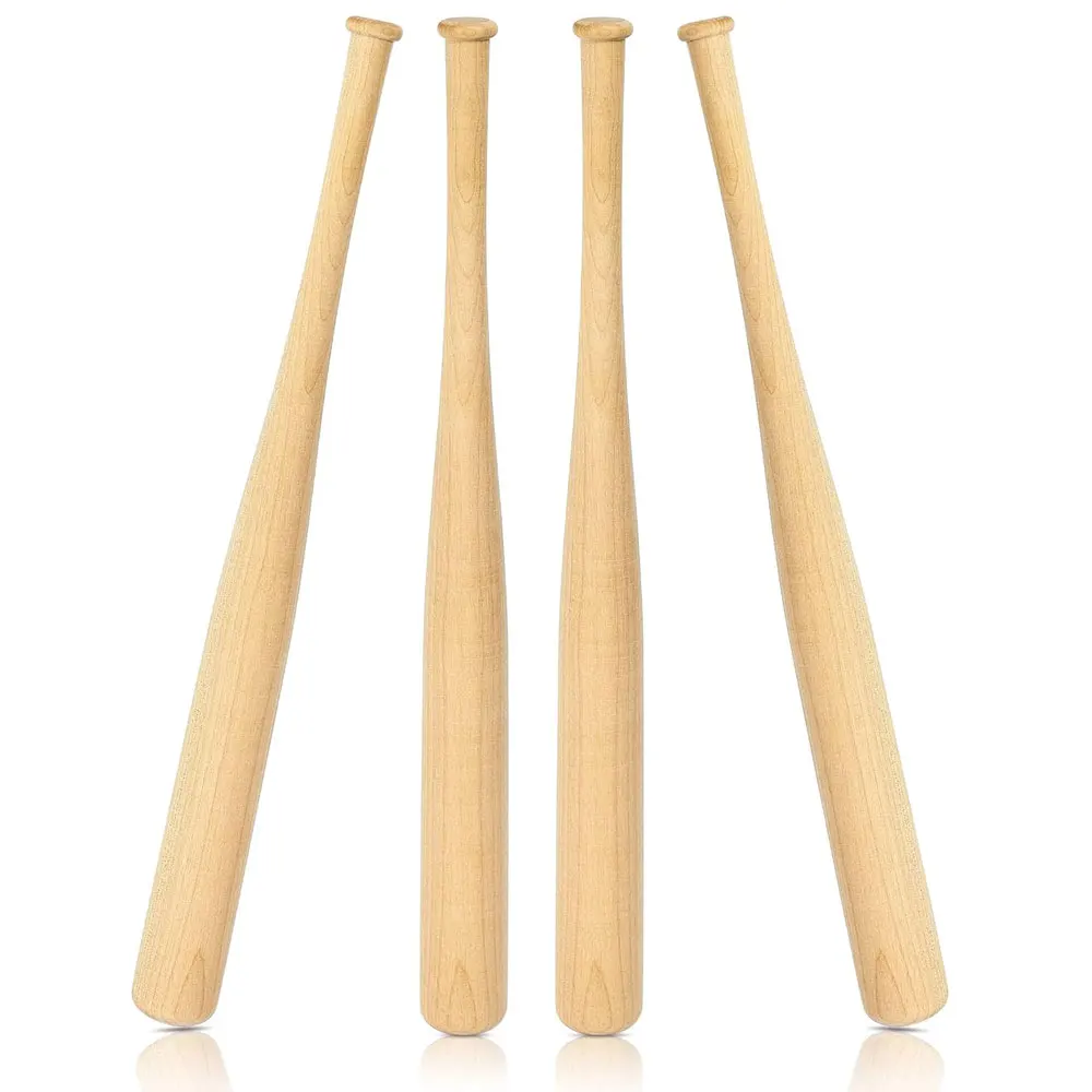 Бейсбольные биты из натурального дерева на открытом воздухе профессиональные спортивные деревянные бейсбольные биты 2024 разумной цене