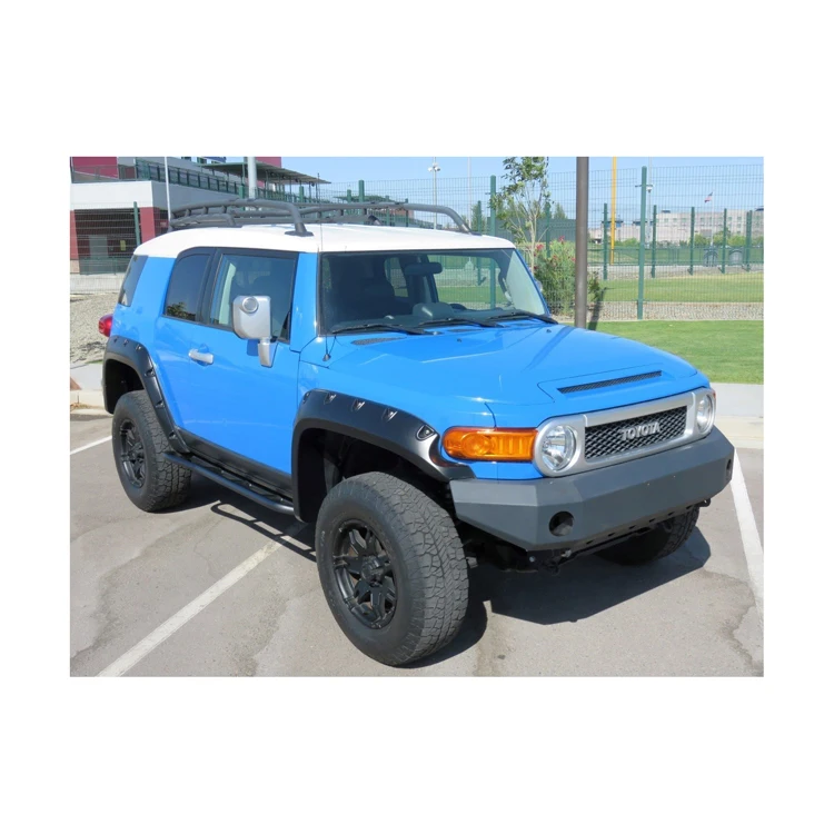 Используемый Toyota FJ Cruiser GXR внедорожник дизельный ручной свет коробки передач темный кожаный внутренний турбо FWD алюминиевый сплав Land GT