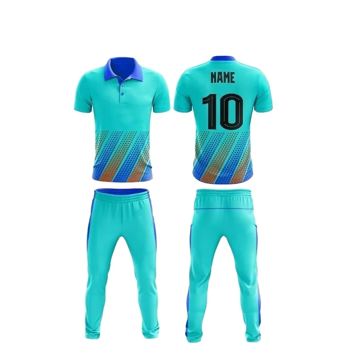 High Quality Custom Cricket Wears Cricket Uniforms With Jerseys And Trousers By Play Network