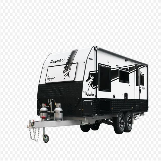 High Quality Caravan RV Van Camper Travel Trailer with double bed and kitchen Available for sale