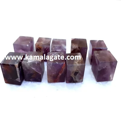 Natural Clear Quartz Crystal Gemstone Block & Cubes crystal blocks for engraving crystal stone cubes for sale