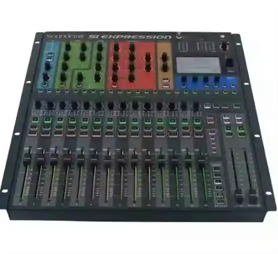 Лучшая цена Новый Оригинальный Si Soundcrafts выражение 1 питание DJ контроллер 66 вход Цифровой аудио микшер музыкальная консоль