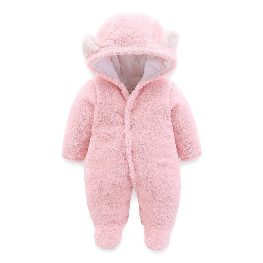 Новое поступление утепленный зимний комбинезон с полным покрытием для новорожденных девочек оптовая цена детская одежда длинным рукавом