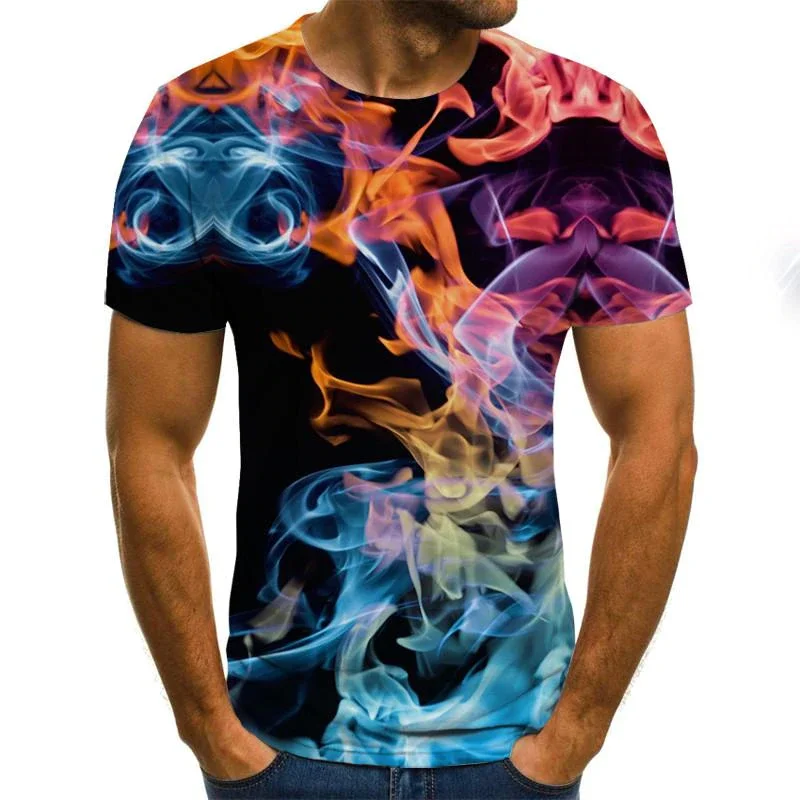 2023 latest Sublimation T Shirt Men Clothes New Summer Style Fashion Color sublimated fashion t shirt for men
