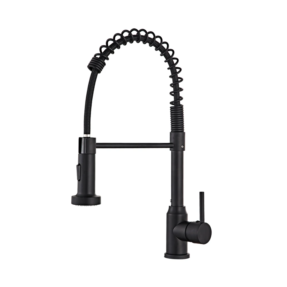 Stainless Steel Kitchen Faucet, Durable and Sturdy, Single Handle Tall Bathroom Sink Faucet, RV Lavatory Vanity Faucet