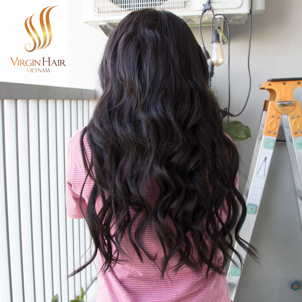 [ Wholesale Wig 2022] 100% Real Human Hair Wig With HD Lace 13x4 Frontal Wigs From Virgin Hair Vietnam Best Price