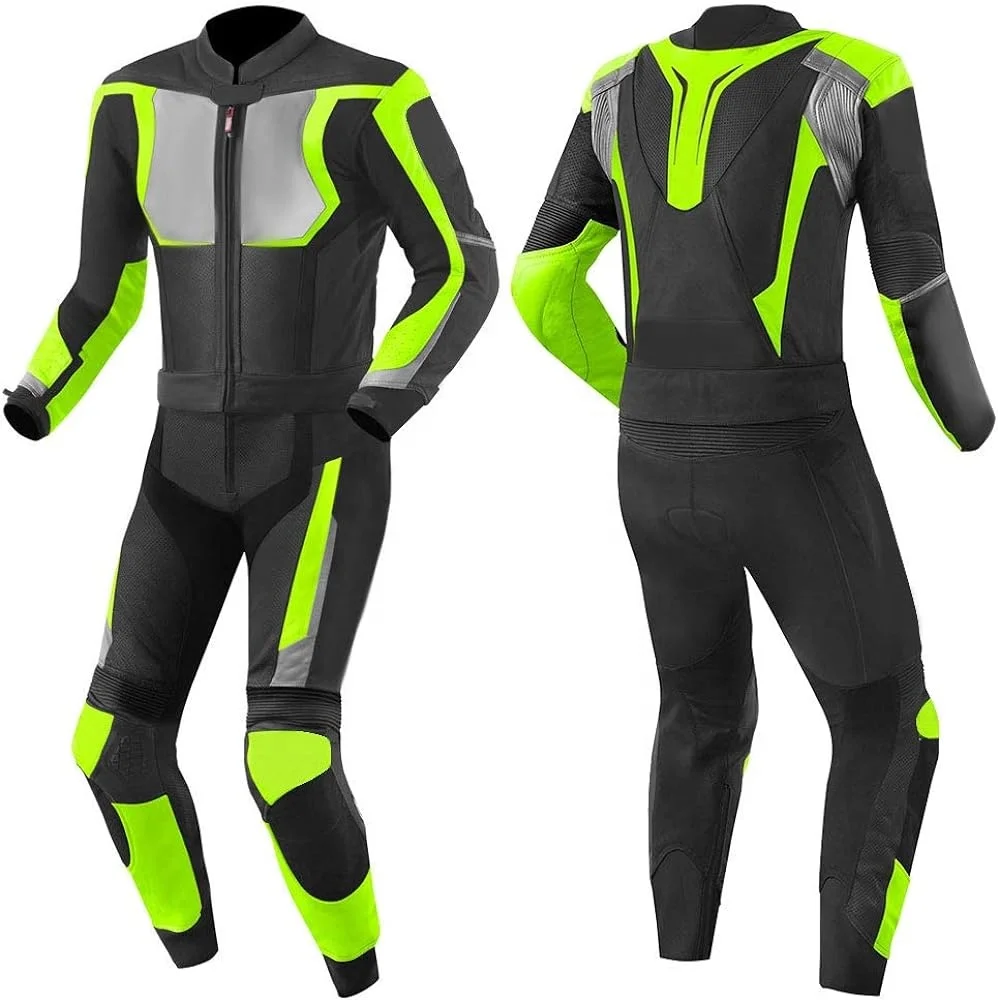 Motorbike Leather suits racing suits Motorcycle Motorbike leather Racing suits Black/White/Red
