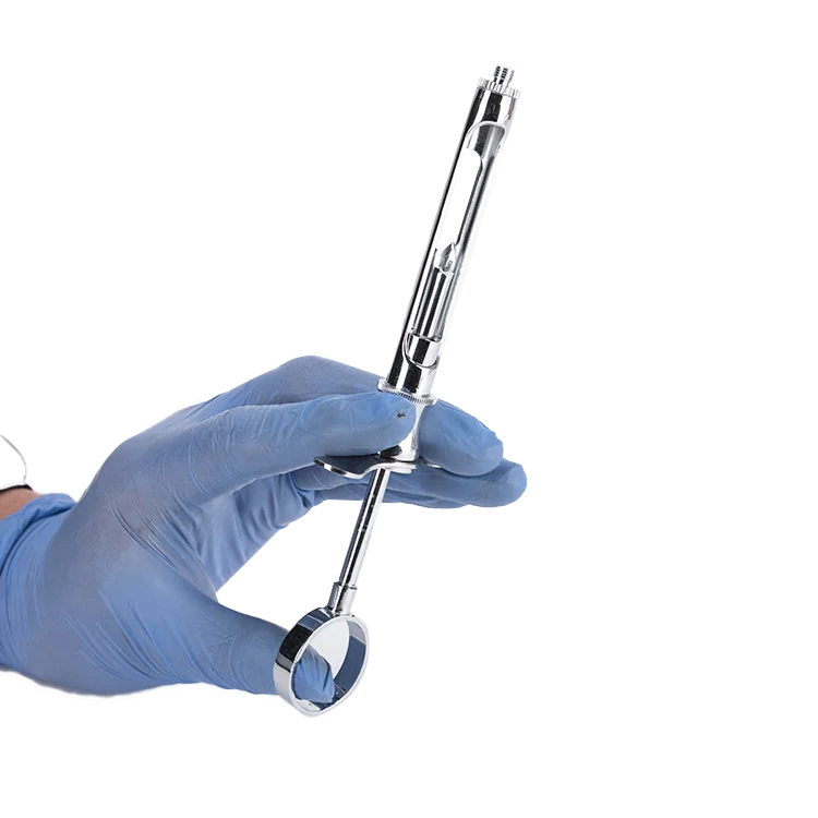Стоматологическое лабораторное оборудование нержавеющая сталь ручная ручка-стиль аспирационный шприц качество сертифицированный CE