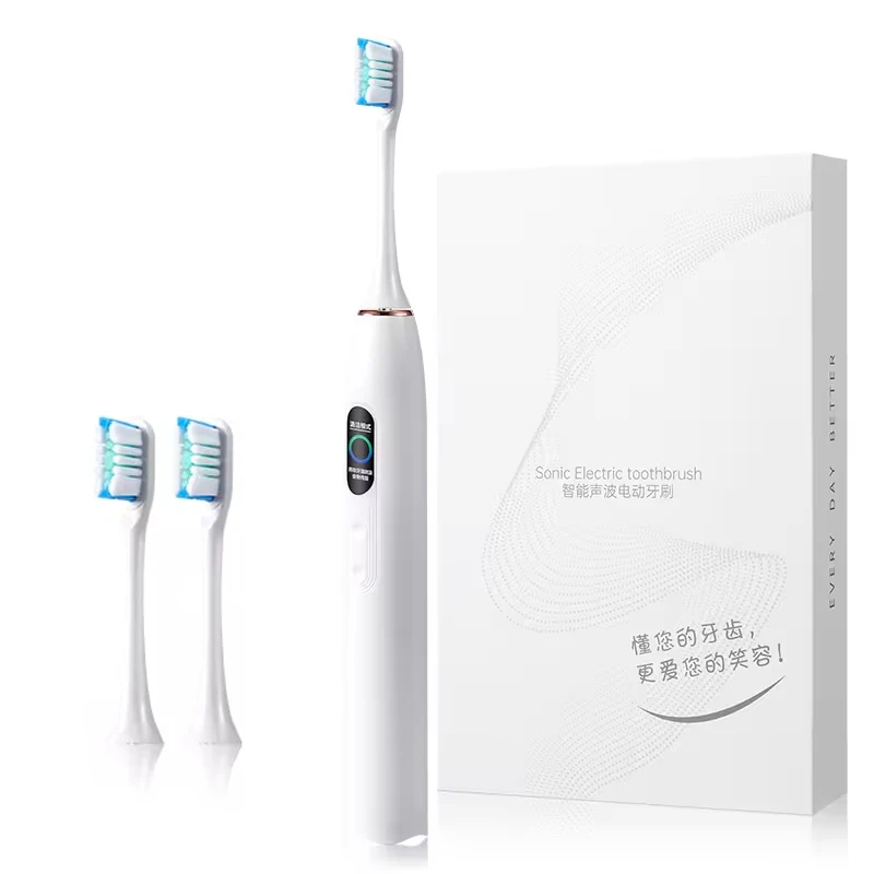 Private Label Preium Sonic Toothbrush 5 Modes Electric Toothbrushes With Toothbrush Heads