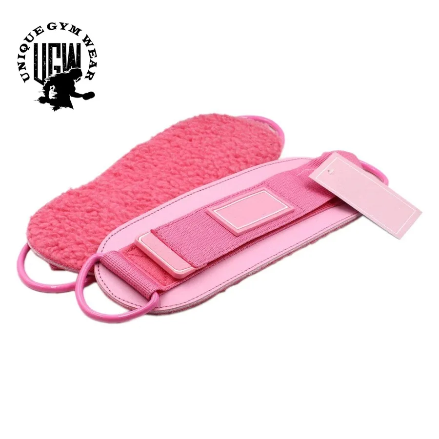 Neoprene OEM Service Sports Ankle Strap Double D-ring Gym Leg Pulley Strap Lifting Fitness Workout ankle supports straps