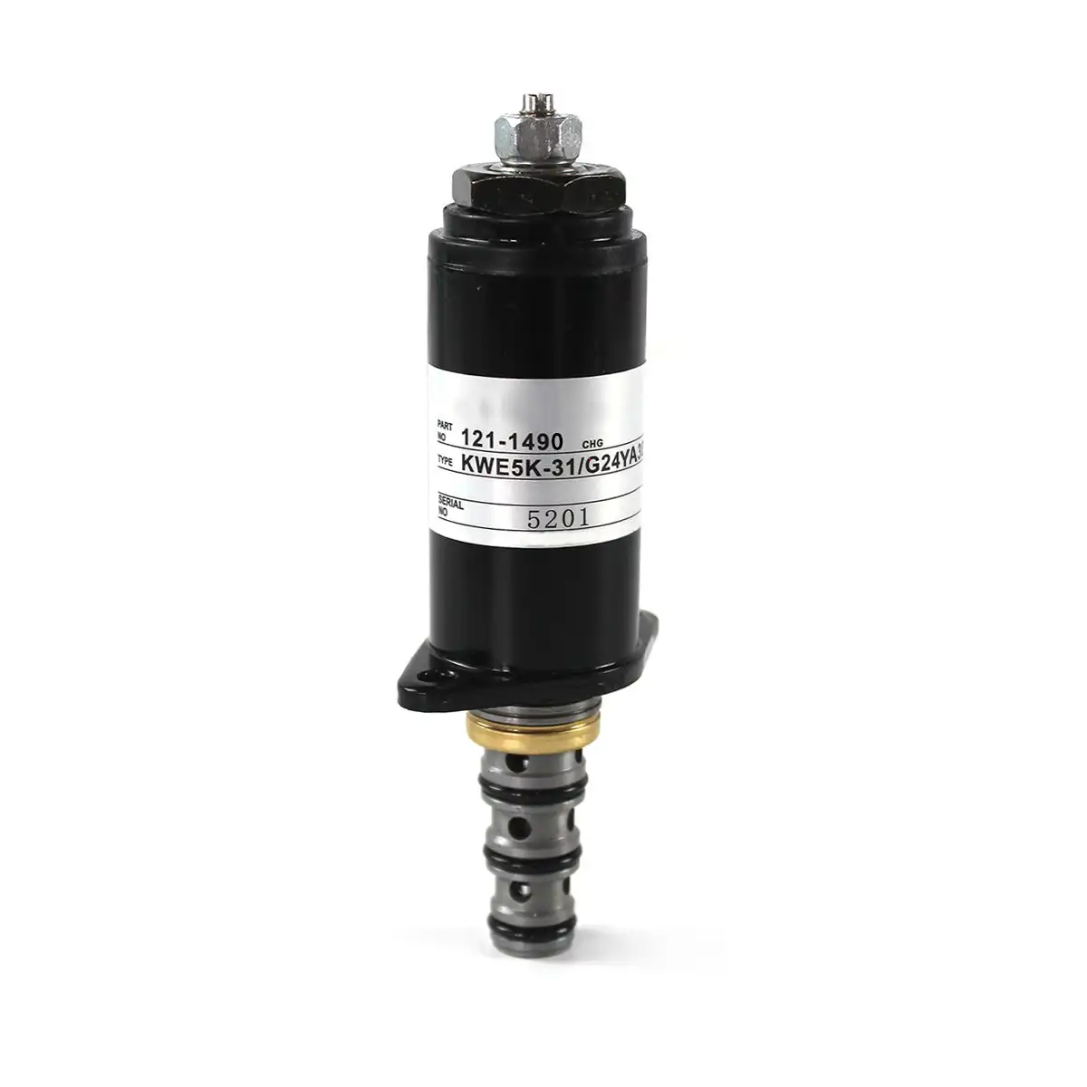 Hydraulic Pump Solenoid Valve Suitable for CAT E320B E320C Electromagnetic 121-1490 KWE5K-31/G24YA30