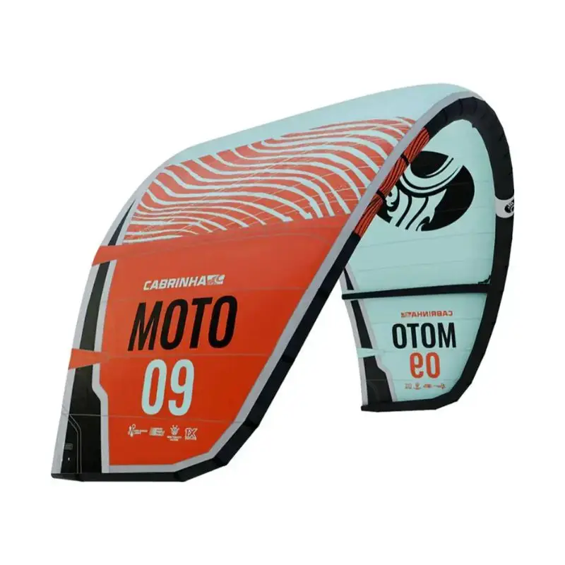 Cabrinha MOTO 12m Inflatable Kite Orange Surfkite for Kiteboarding & Kitesurfing Water Sports