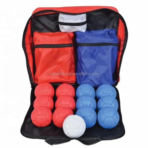 High quality  Boccia Balls set with Carrying bag having Customized Logo on balls and bag