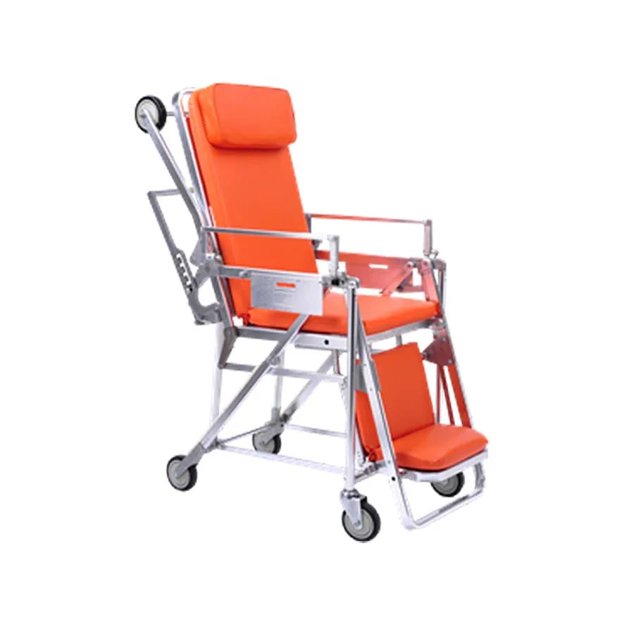 Lightweight Portable Medical Emergency Chair Stretcher Hospital Stretcher Bed Ambulance Firefighter Evacuation Stair Chair