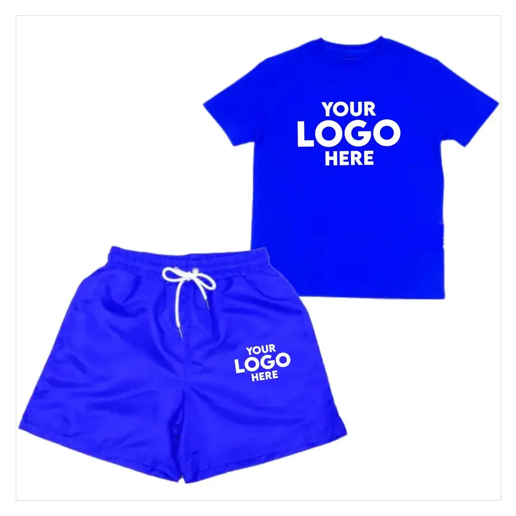 Футболка с коротким рукавом шорты однотонный спортивный костюм Мужская брендовая одежда летний комплект из 2 предметов для мужчин оптовая продажа мужские повседневные комплекты