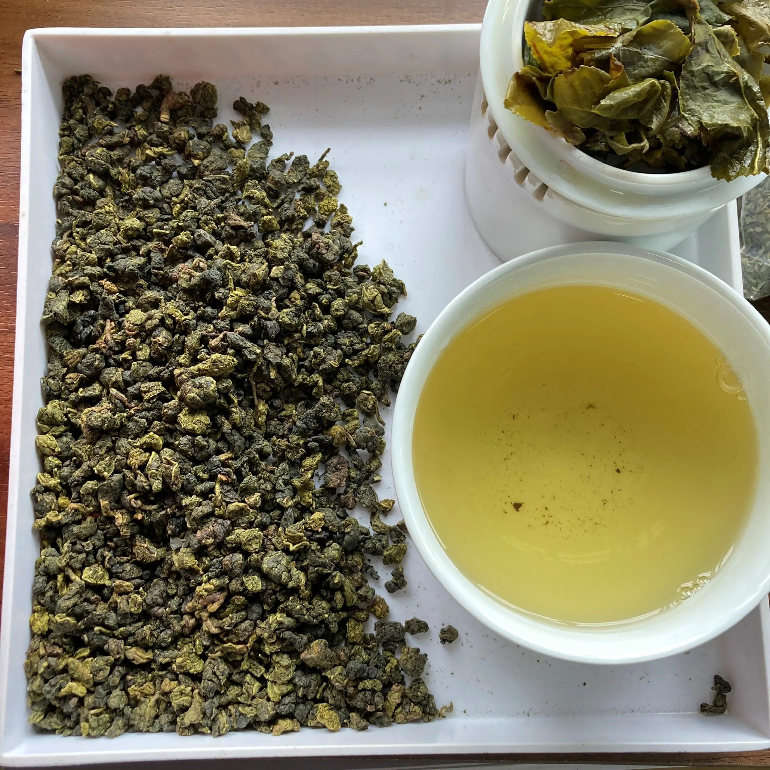 Oolong green tea high quality standard no pollution Vietnam origin