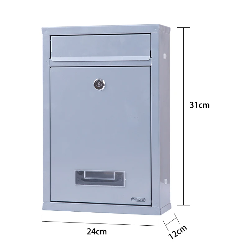metal hot sale mini wall mounted mailboxes residential modern outdoor postbox post box mailboxes for sale