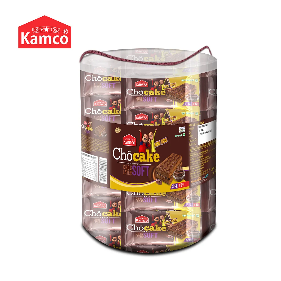 Шоколадный слой шоколадного торта Chocake экспортного качества