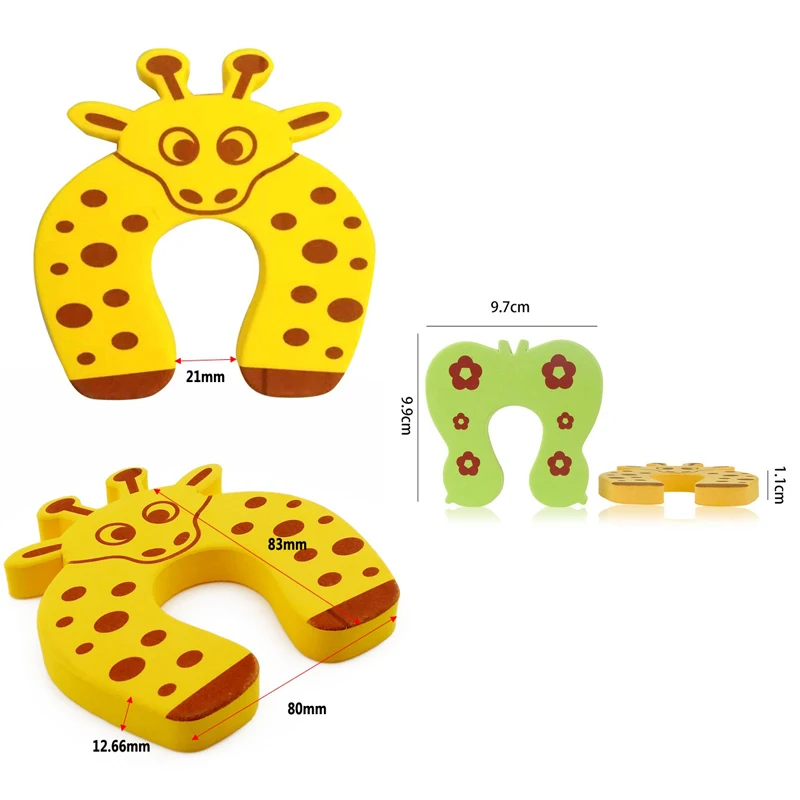 High Quality Baby Finger Guard Safety Eva Cute Door Stopper Eva Foam Door finger guard For Home Safety