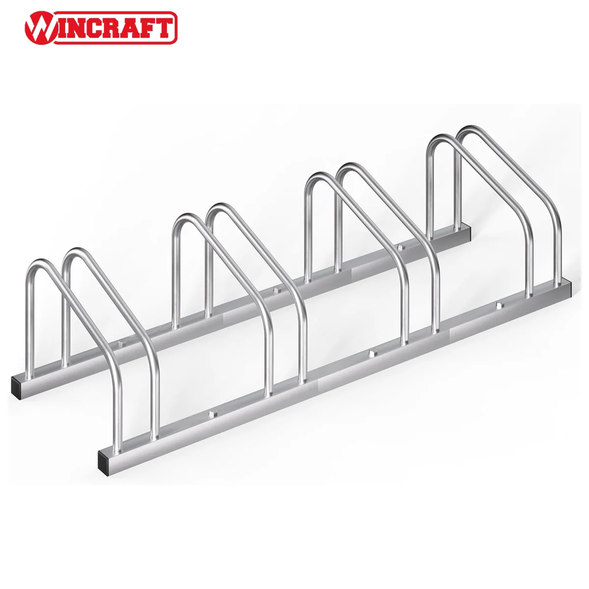 Outdoor Floor or Wall Mounted Bicycle Rack Cycle Parking for Garage Storage Bike Stand For 4 Bikes