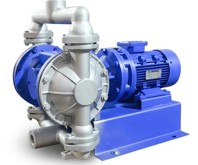 Electric fluorine-lined diaphragm pump Strong acid and alkali resistant reciprocating pump