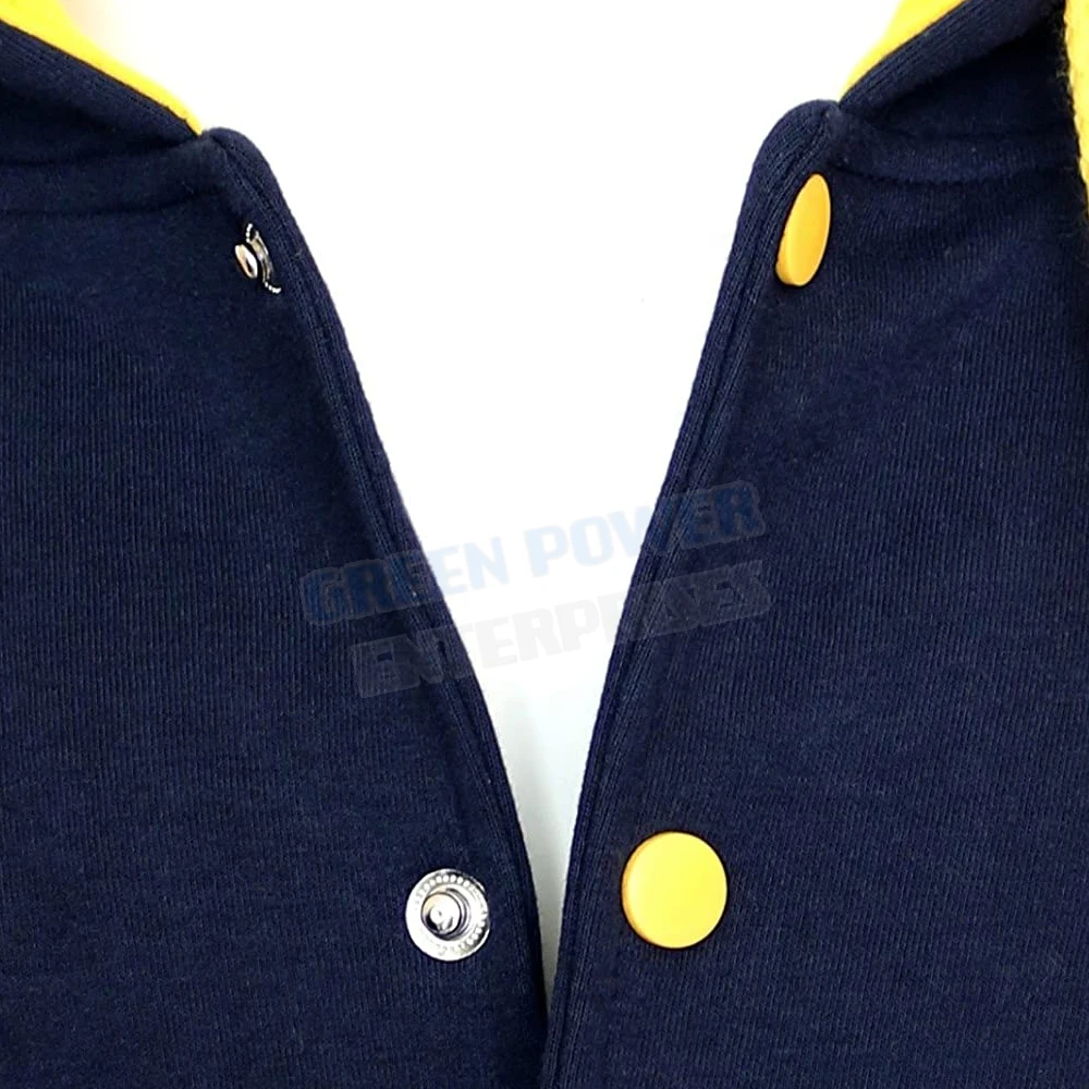 oem custom wholesale embroidery full sleeves baseball bomber letterman sports jacket for men