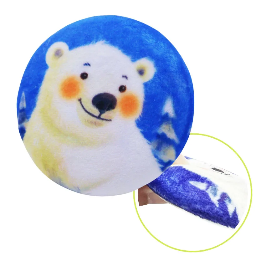 Wholesale plush button pin badge soft custom tinplate badge