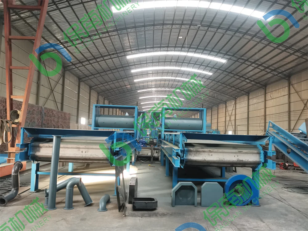 500T/D complete municipal solid waste sorting plant  system equipment/scrap recycling machine