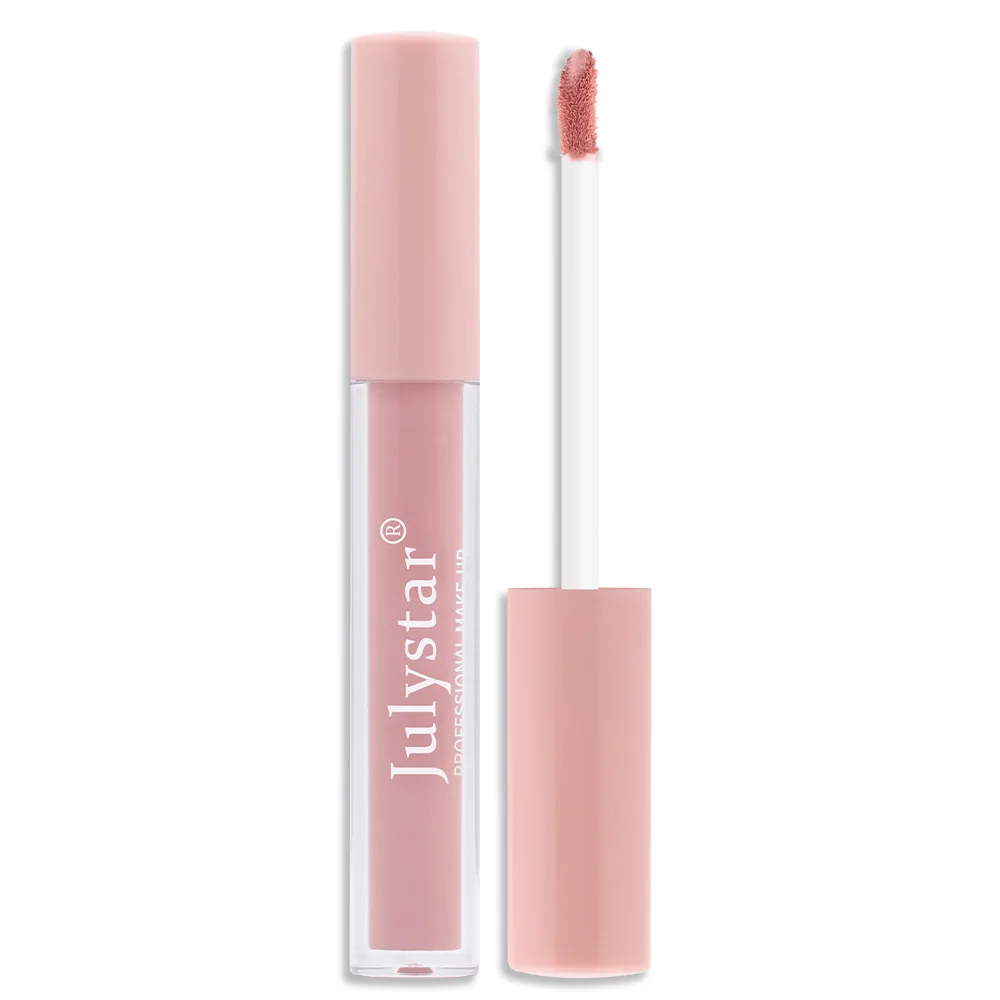Low order matte lip glaze matte lipstick non-stick cup does not fade lip gloss brand cosmetics wholesale