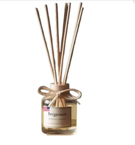 Private Label Reed Diffuser Oil Jasmine Refill Long-Lasting Aroma Made in USA Small Batch Production