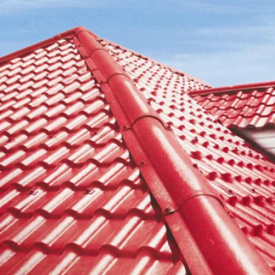 Impact-Resistant PVC Roofing Tiles colorful PVC Synthetic Resin Tiles for Villas