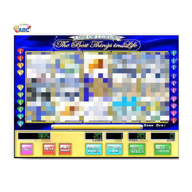 Life of luxury 20 line WMS NXT G1 игровая настольная аркадная машина tragamonedas WMS550 POG factory