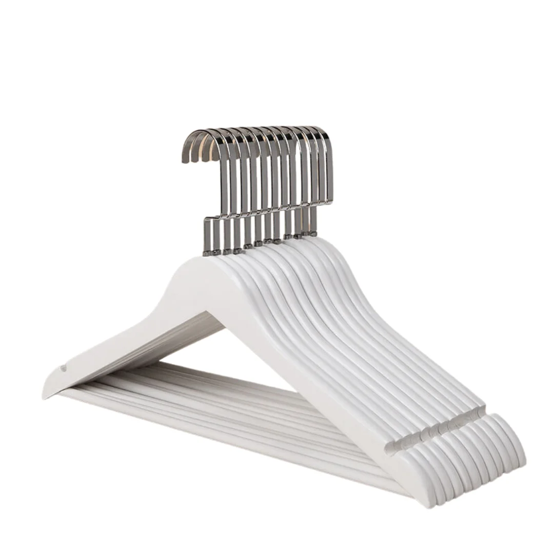 FMH063 wholesale Low Price Custom Wooden Hangers vintage Cloth scarf pant dress coat wooden hanger Hanger Wood