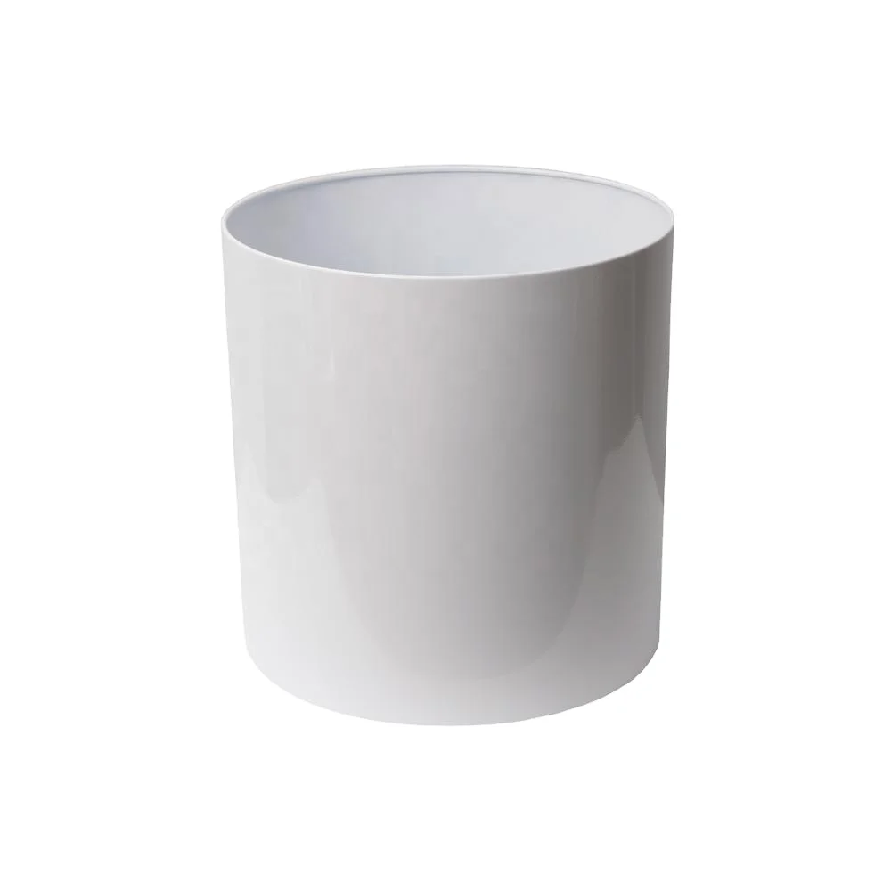 Round Circular Stainless Steel Metal Outdoor Catering Home Decorative Flower Pots Planters